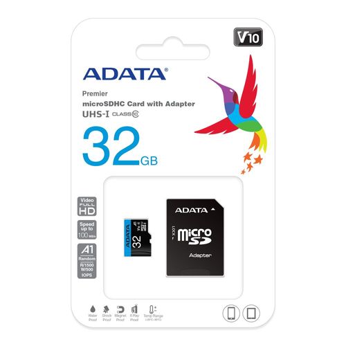 Memoria Micro SD ADATA 32GB clase 10