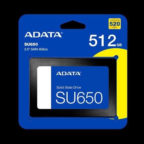 Unidad de estado solido (SSD) ADATA SU650 512GB SATA 2.5"