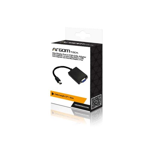 Adaptador de Cable Argom Mini Displayport a VGA
