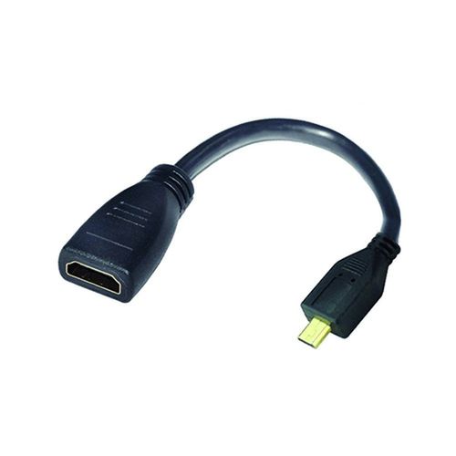 Cable Adaptador Argom Micro HDMI a HDMI de 15cm