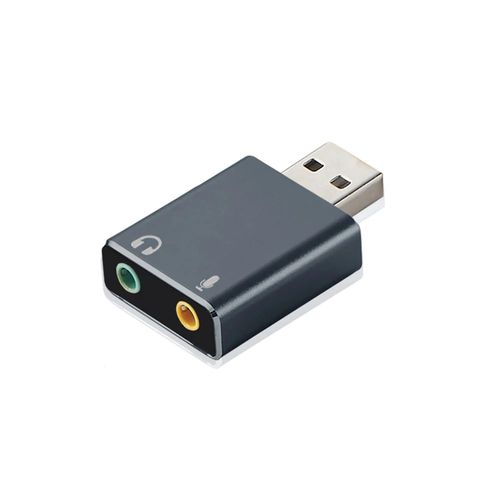 Adaptador de Cable Argom de Sonido Estereo USB 2.0