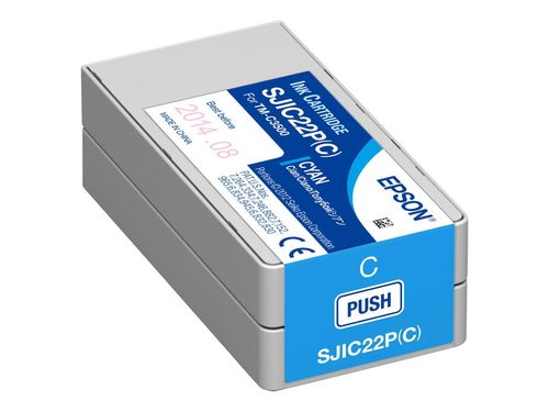 Cartucho Epson de tinta Cyan para TM-C3500