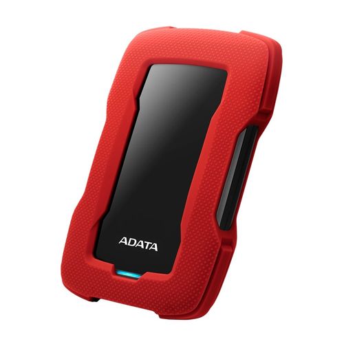 Disco Duro Externo Adata HD330 Antigolpes 1TB USB 3.2 Rojo