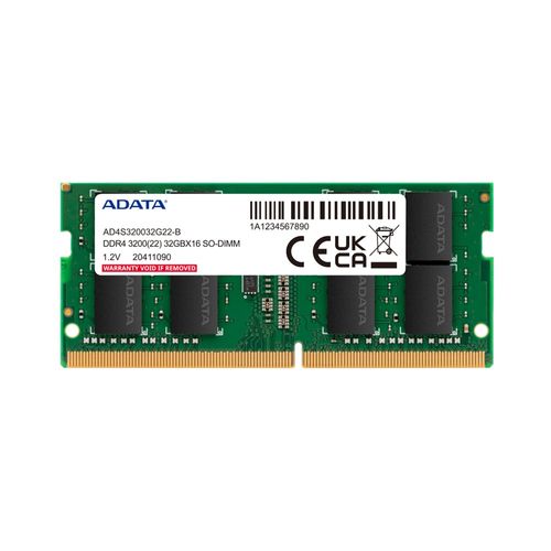Memoria RAM Adata para portátil y AIO DDR4 32GB 3200 Mhz
