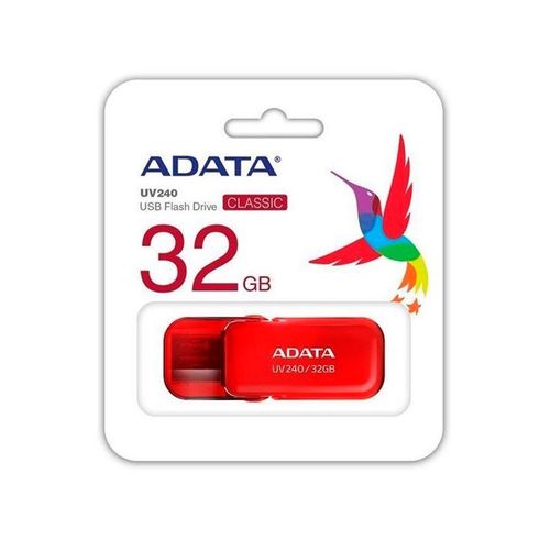 Memoria USB ADATA UV240 2.0 32GB Rojo