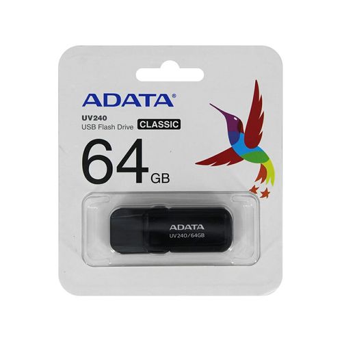 Memoria USB ADATA UV240 2.0 64GB Negro