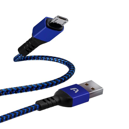 Cable Adaptador Argom Micro USB a USB 2.0 -Azul