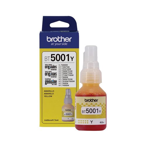Botella de tinta Brother Yellow 5.000 pág