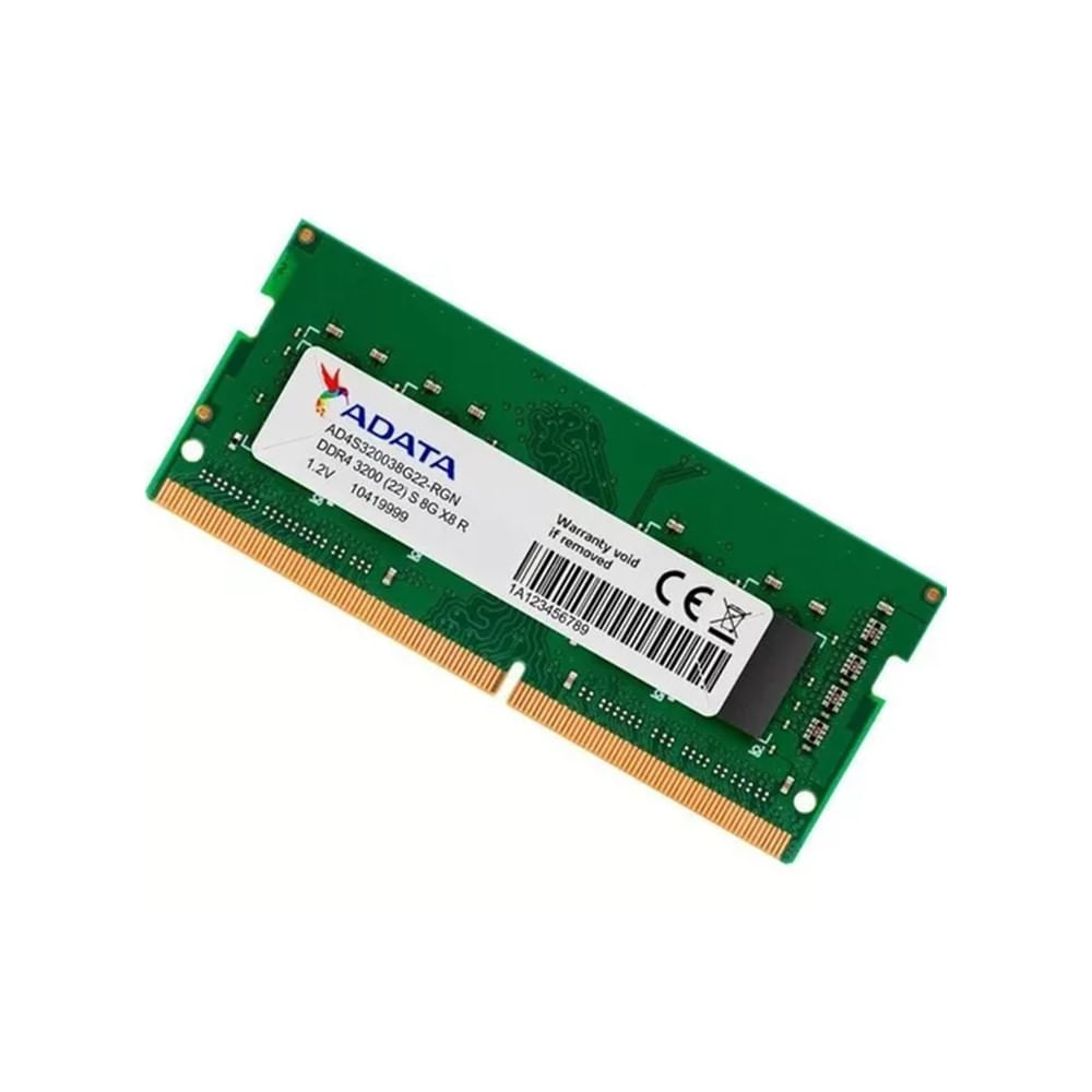 Memoria RAM Adata para portátil y AIO DDR4 8GB 3200 Mhz