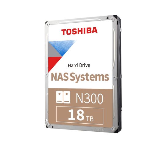 Disco Duro Interno Toshiba® N300  de Rendimiento , 18TB