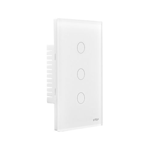 Interruptor VTA+ Touch Triple Link IoT Smart Home