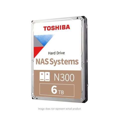 Disco Duro Interno Toshiba® N300  de Rendimiento , 6TB