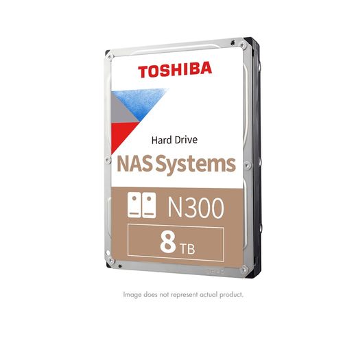 Disco Duro Interno Toshiba® N300  de Rendimiento , 8TB