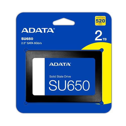 Unidad SSD Adata SU650 SATA 2.5" 2TB