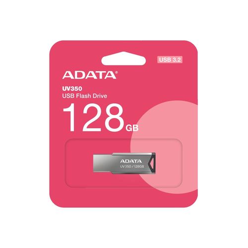 Memoria USB Adata UV350 3.2 128GB Metálica