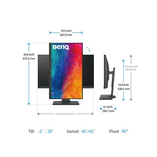 Monitor BenQ 27" PD2705Q