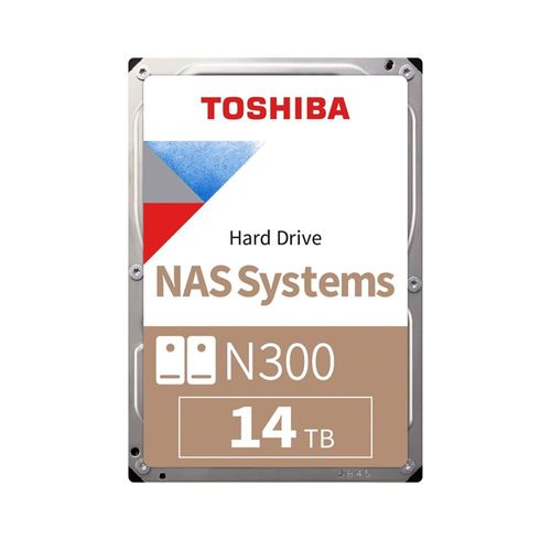 Disco Duro Interno Toshiba® N300  de Rendimiento , 14TB